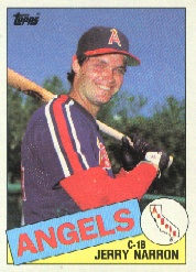 1985 Topps Baseball Cards      234     Jerry Narron